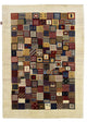 Gabbeh Teppich - Loribaft Indus - 142 x 197 cm - mehrfarbig