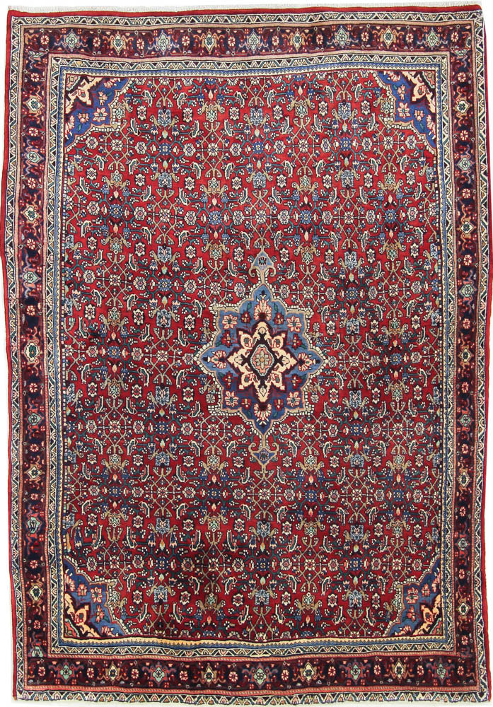 Perserteppich - Nomadic - 135 x 222 cm - rost