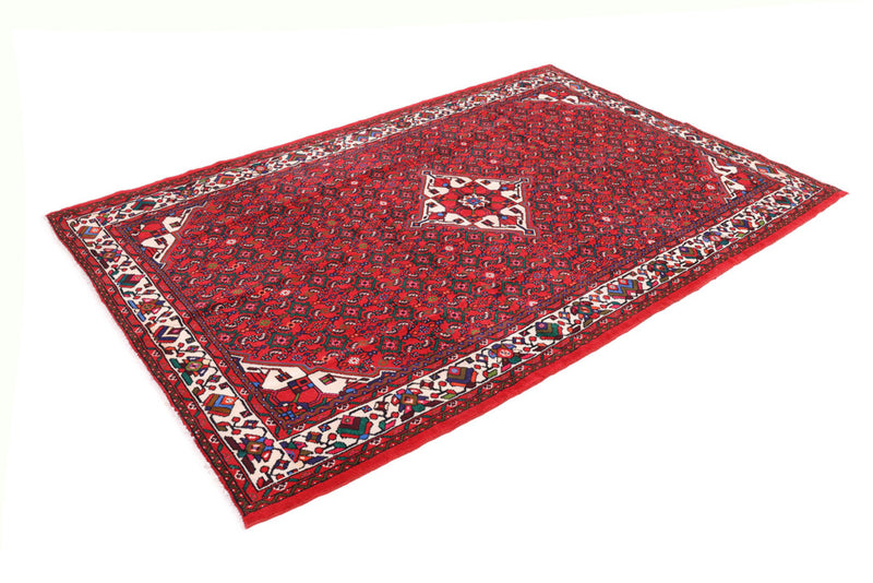 Perserteppich - Nomadic - 200 x 295 cm - dunkelrot