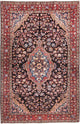 Perserteppich - Nomadic - 135 x 210 cm - dunkelrot