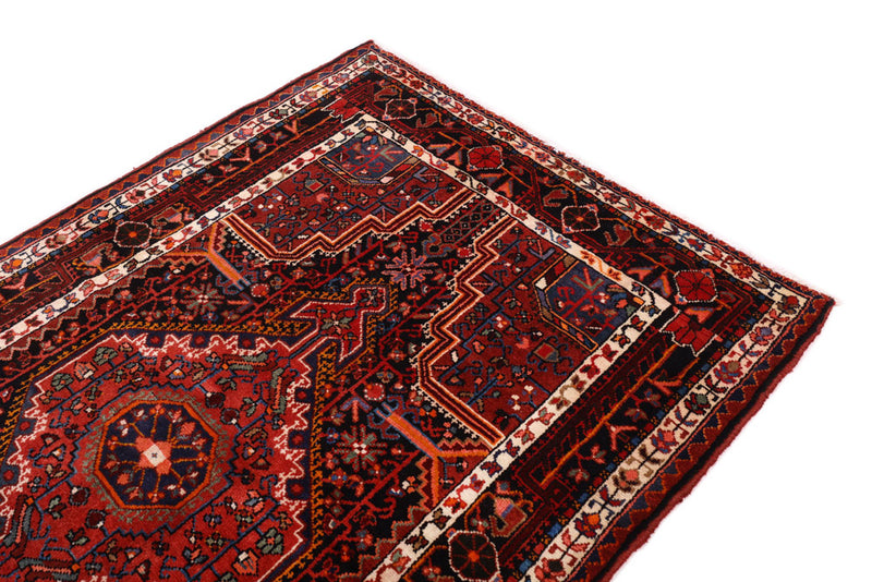 Perserteppich - Nomadic - 120 x 192 cm - dunkelrot