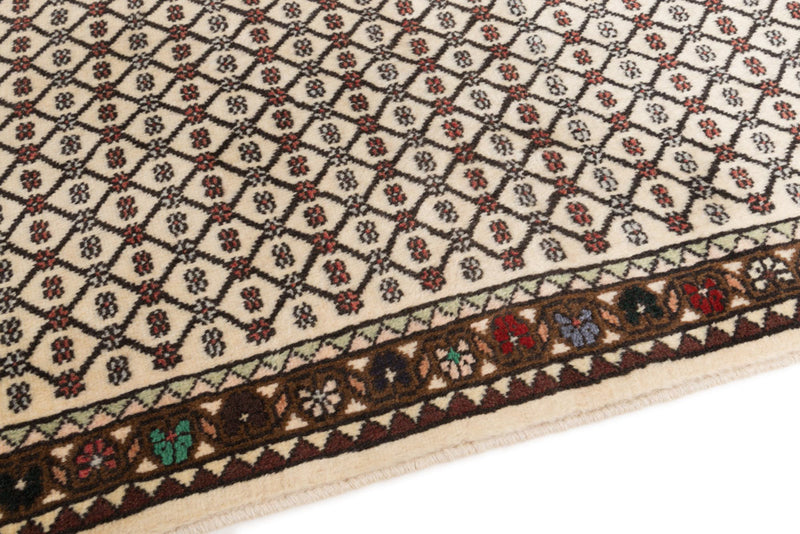 Läufer Perser - Täbriz - 67 x 190 cm - hellbeige