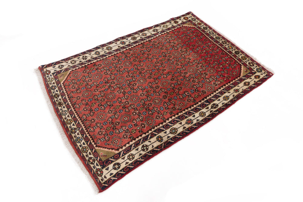 Perserteppich - Nomadic - 105 x 145 cm - rot