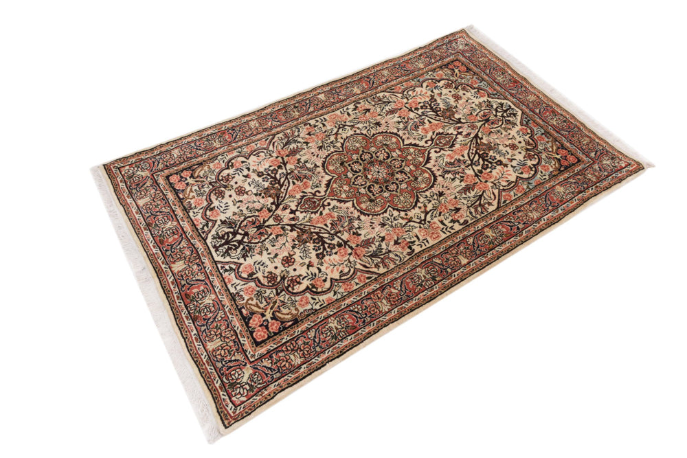 Perserteppich - Bidjar - 105 x 165 cm - hellbeige