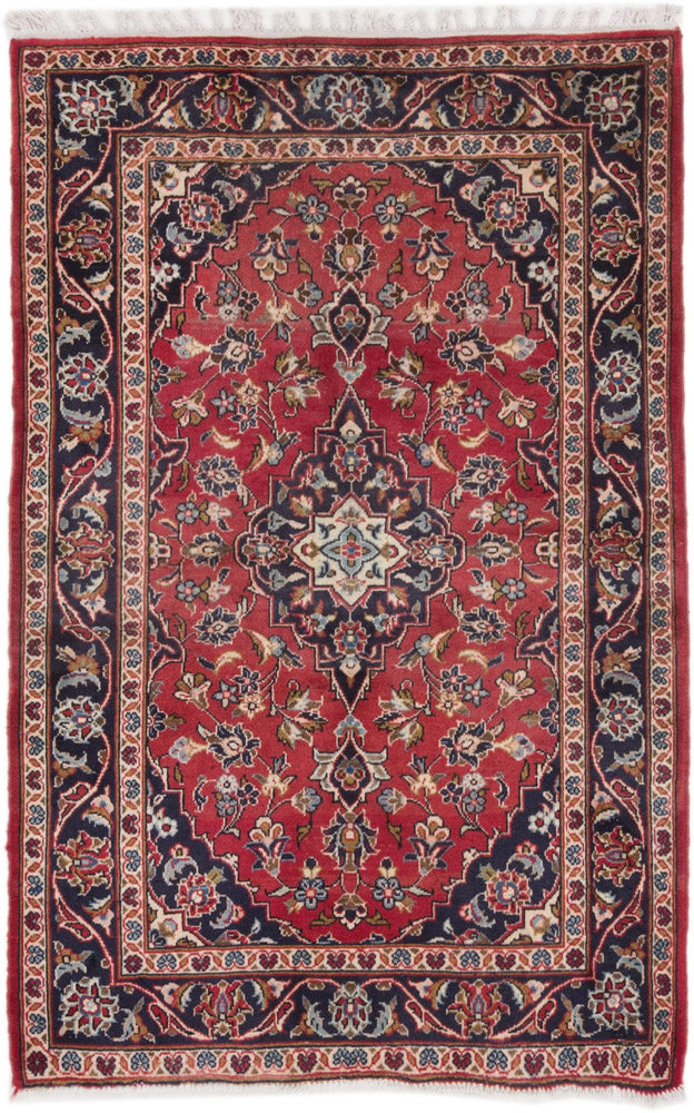 Perserteppich - Keshan - 100 x 150 cm - rot