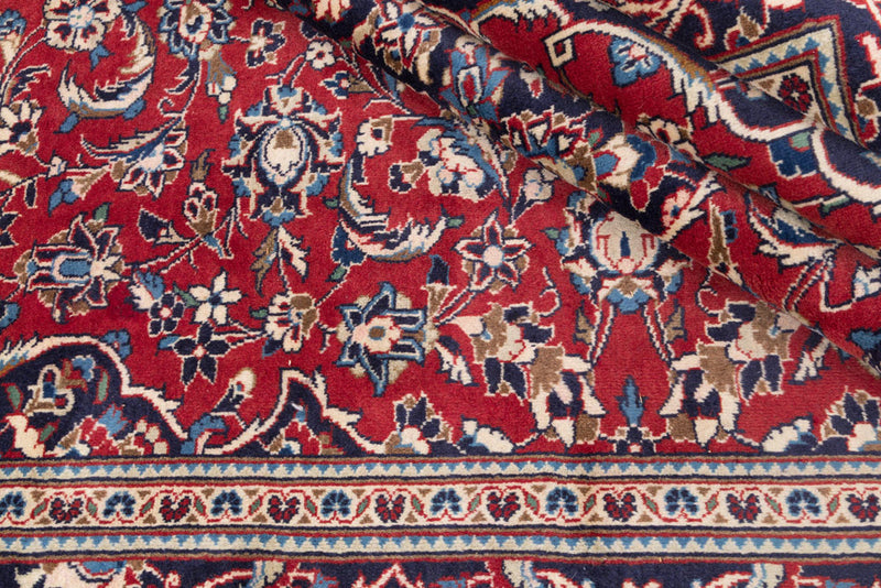 Perserteppich - Keshan - 252 x 344 cm - rot