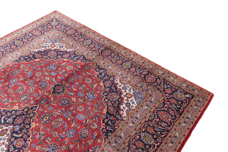 Perserteppich - Keshan - 252 x 350 cm - rot