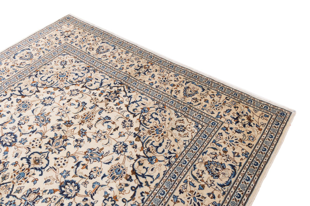 Perserteppich - Keshan - 243 x 360 cm - creme