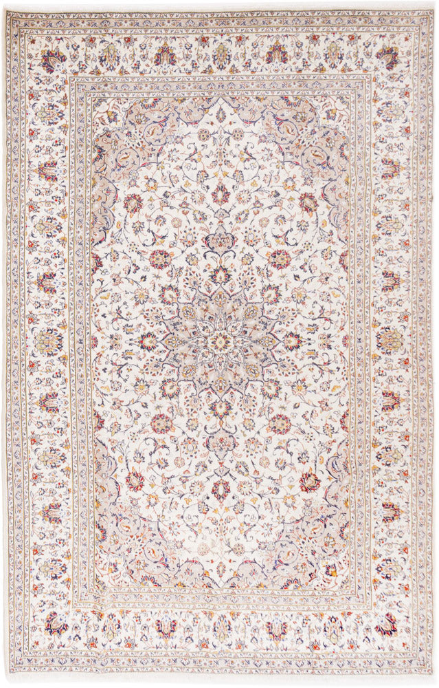 Perserteppich - Keshan - 240 x 353 cm - weiß