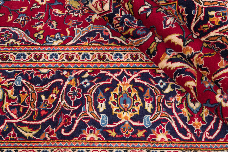 Perserteppich - Keshan - 200 x 322 cm - rot