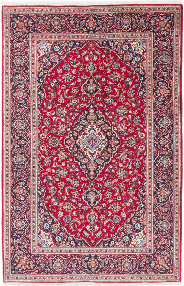 Perserteppich - Keshan - 204 x 308 cm - rot