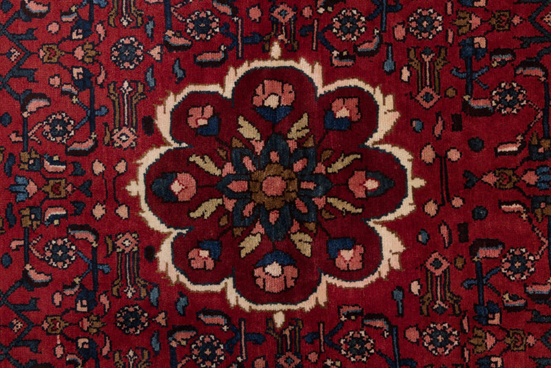 Perserteppich - Nomadic - 150 x 200 cm - dunkelrot