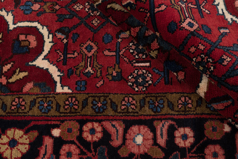 Perserteppich - Nomadic - 150 x 200 cm - dunkelrot