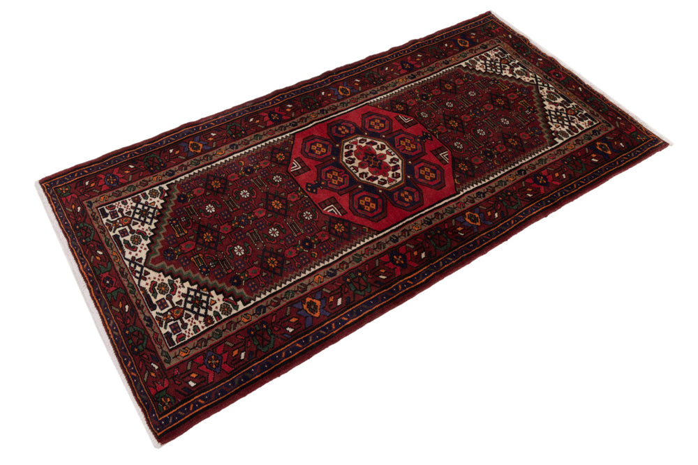Läufer Perser - Nomadic - 100 x 205 cm - mehrfarbig