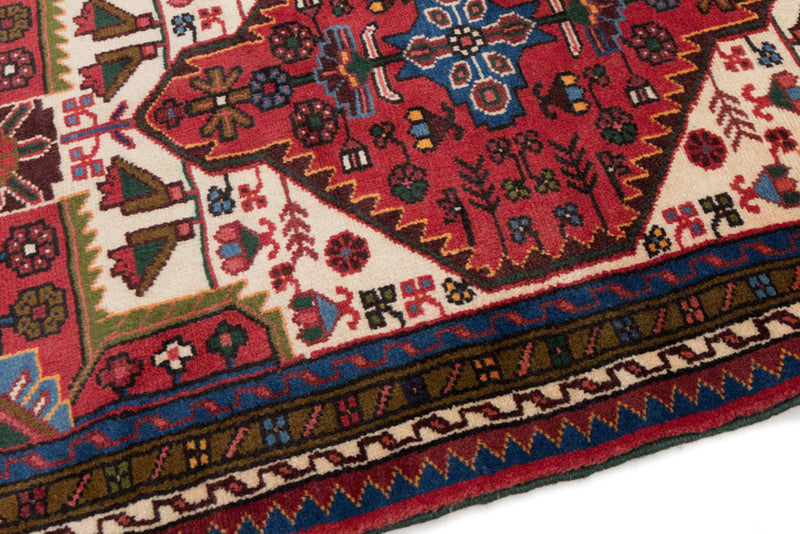 Perserteppich - Nomadic - 85 x 115 cm - rot