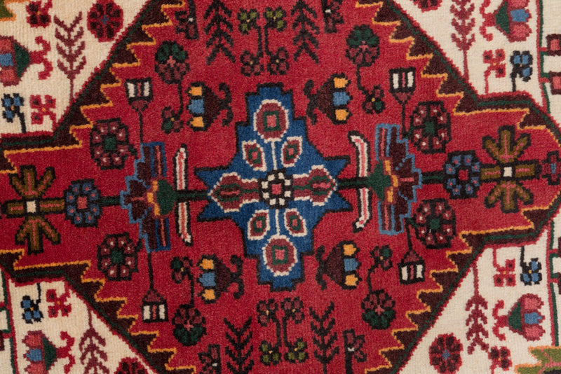 Perserteppich - Nomadic - 85 x 115 cm - rot