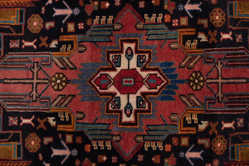 Perserteppich - Nomadic - 85 x 125 cm - dunkelrot
