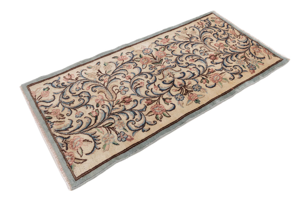 Perserteppich - Täbriz - Royal - 70 x 150 cm - creme