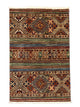 Ziegler Teppich 82 x 126 cm - dunkelrot