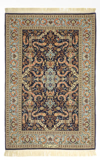 Isfahan Teppich 112x170cm - Perserteppich - dunkelbeige – product image