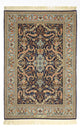 Isfahan Teppich 112x170cm - Perserteppich - dunkelbeige
