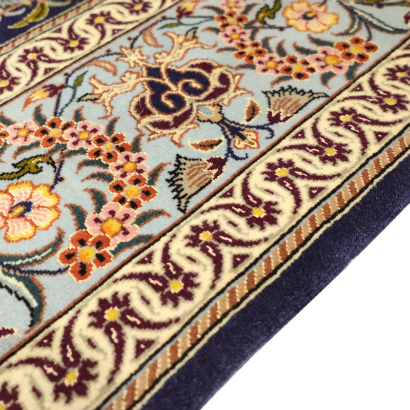 Isfahan Teppich 112x170cm - Perserteppich - dunkelbeige