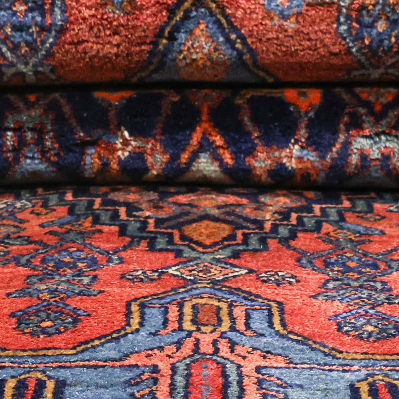 Bidjar Teppich 143x257cm - Perserteppich - dunkelrot