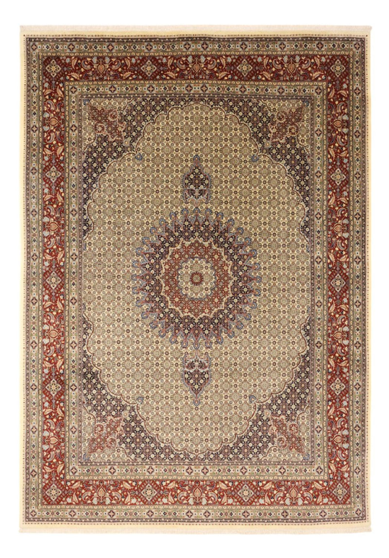 Moud Teppich 242x342cm - Perserteppich - sand