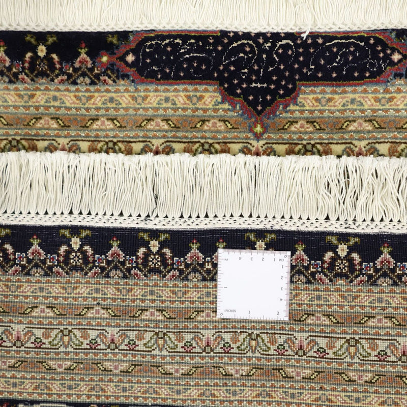 Täbriz - 50 Raj Teppich 249x350cm - Perserteppich - dunkelbraun