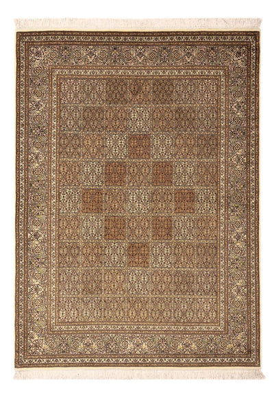 Täbriz - 50 Raj Teppich 151x207cm - Perserteppich - dunkelbeige