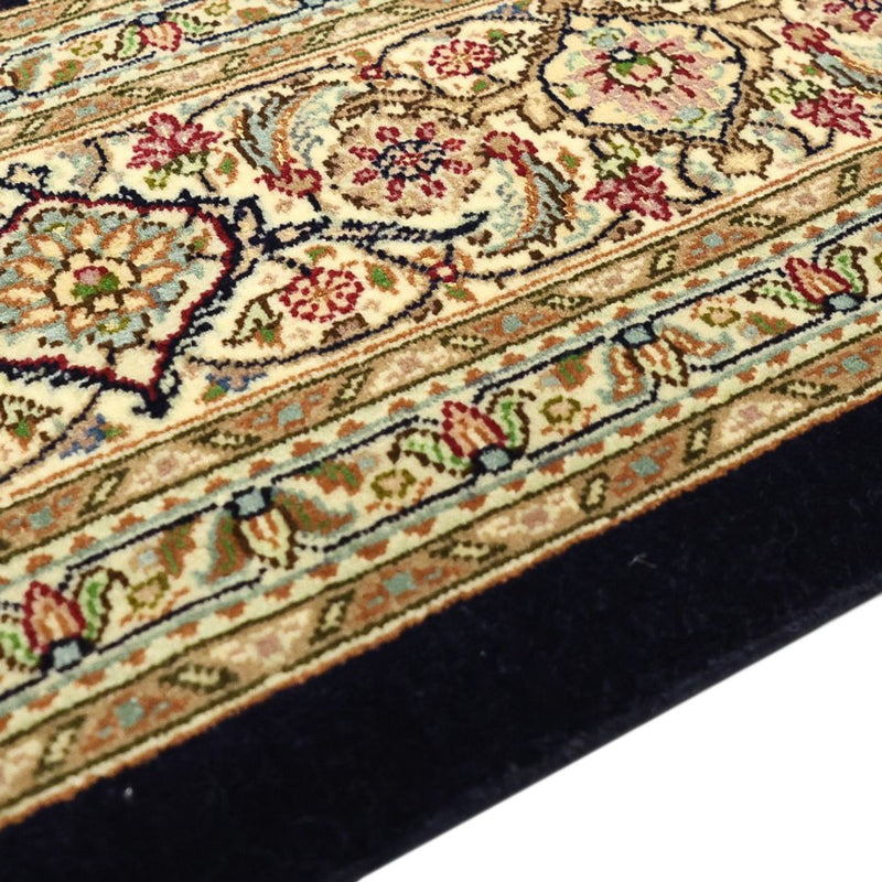 Täbriz - 50 Raj Teppich 153x194cm - Perserteppich - dunkelbeige