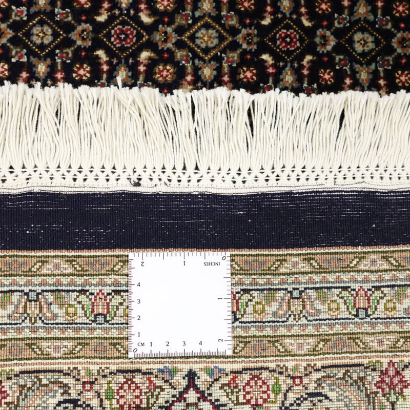 Täbriz - 50 Raj Teppich 153x194cm - Perserteppich - dunkelbeige