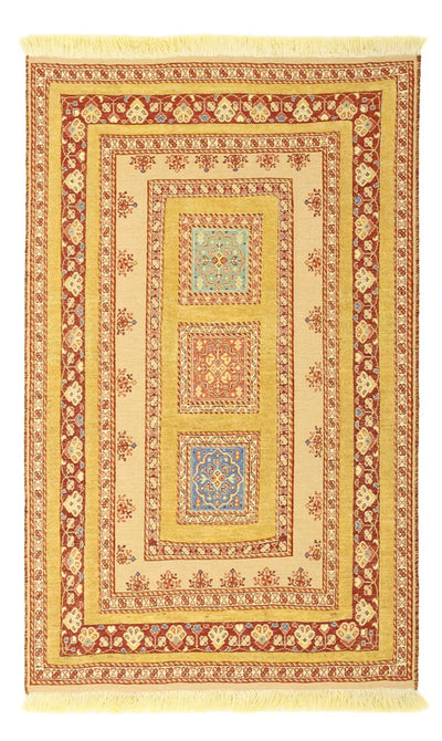 Kelim Fars Teppich 78x124cm - hellbeige