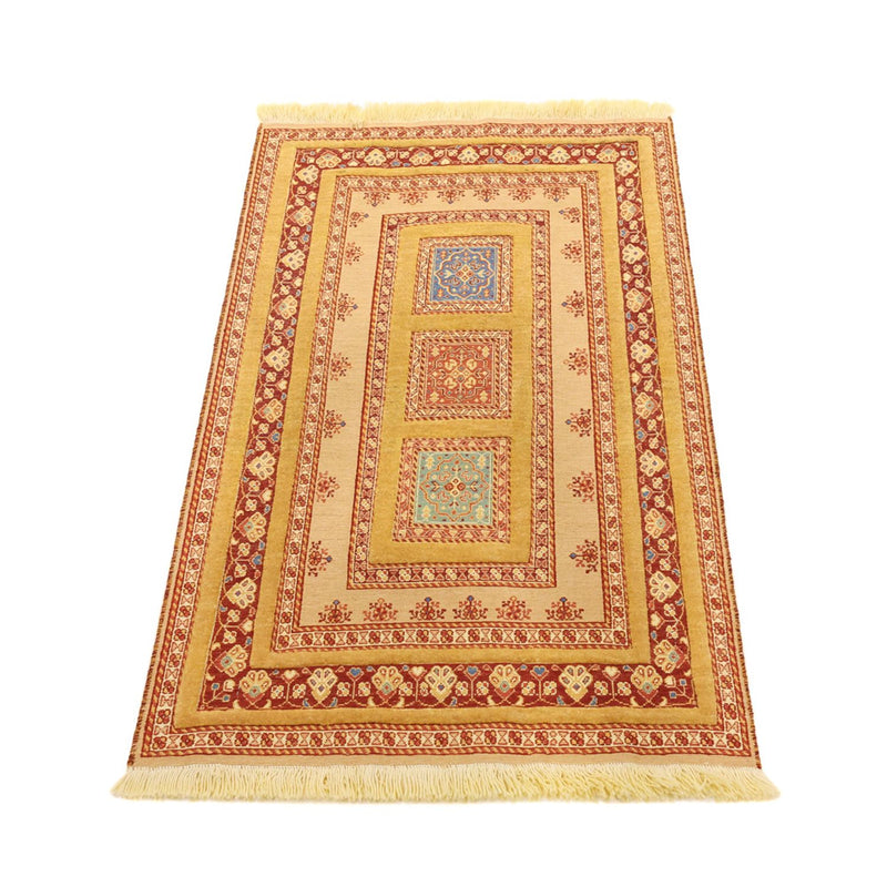 Kelim Fars Teppich 78x124cm - hellbeige