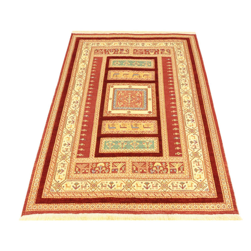 Kelim Fars Teppich 111x155cm - mehrfarbig