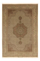 Täbriz - 50 Raj Teppich 203x303cm - Perserteppich - dunkelbeige