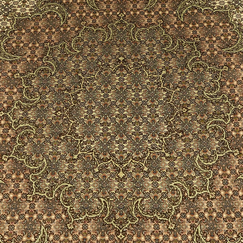 Täbriz - 50 Raj Teppich 203x303cm - Perserteppich - dunkelbeige