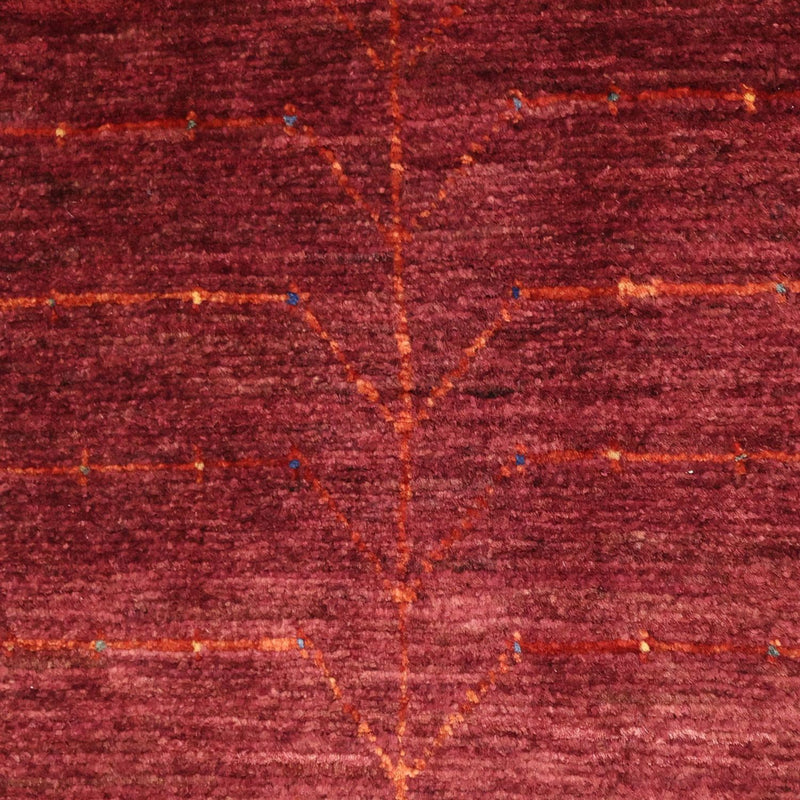Kaschkuli Teppich 81x130cm - Perserteppich - dunkelrot