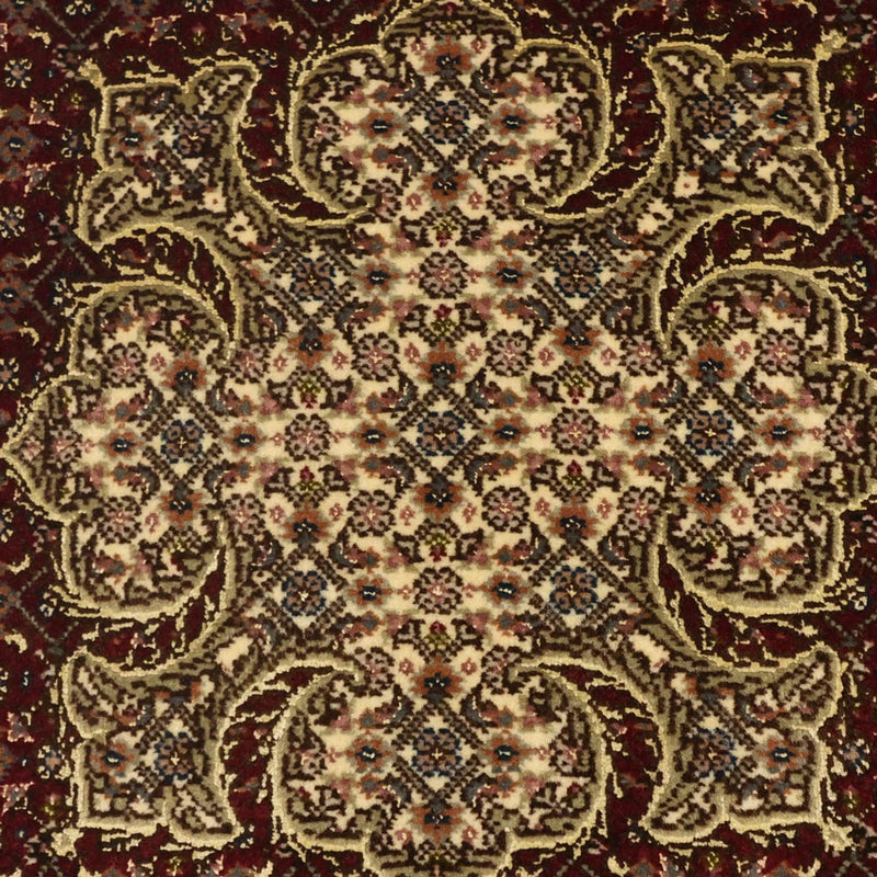 Täbriz - 50 Raj Teppich 59x110cm - Perserteppich - dunkelbeige