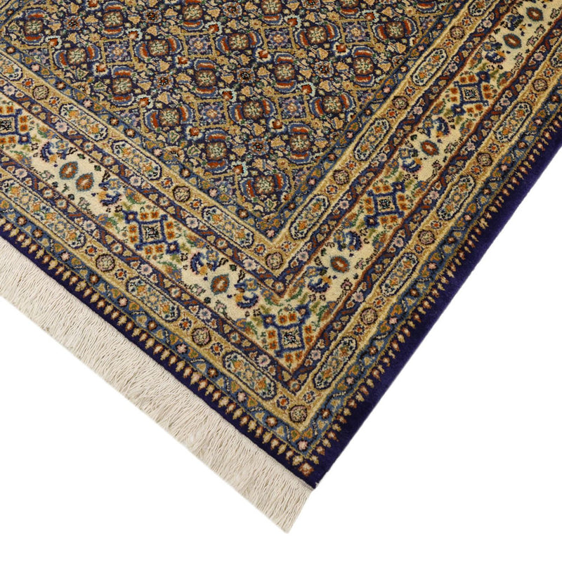 Moud Teppich 99x146cm - Perserteppich - dunkelgrün