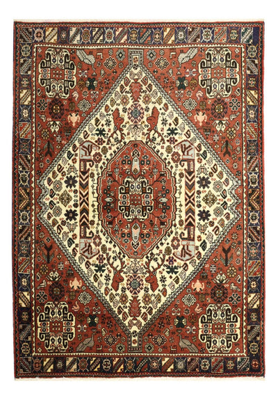 Abadeh Teppich 106x156cm - Perserteppich - mehrfarbig