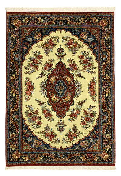 Sarough Teppich 105x146cm - Perserteppich - creme