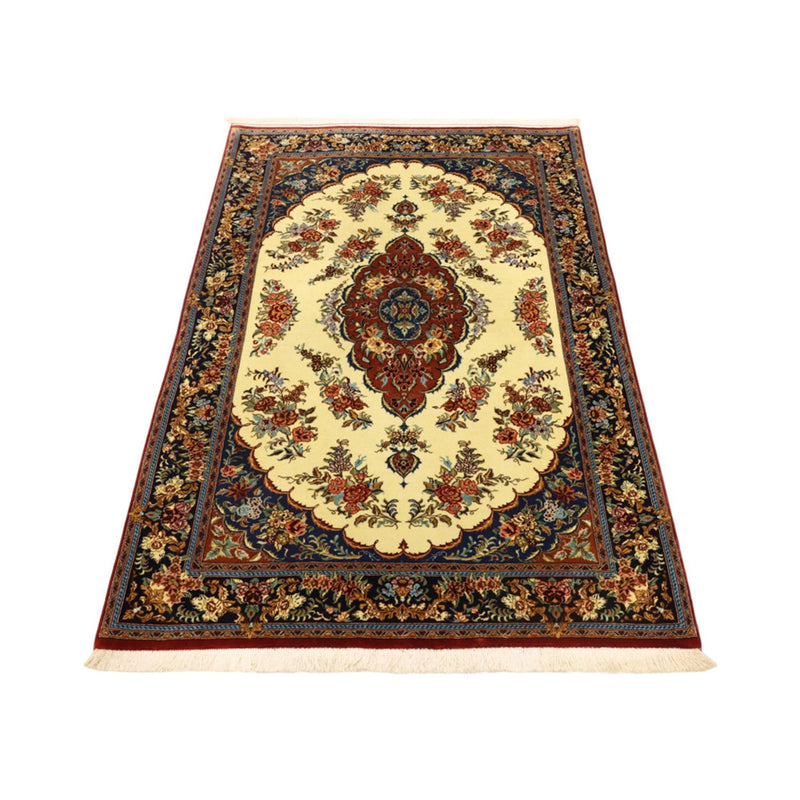 Sarough Teppich 105x146cm - Perserteppich - creme
