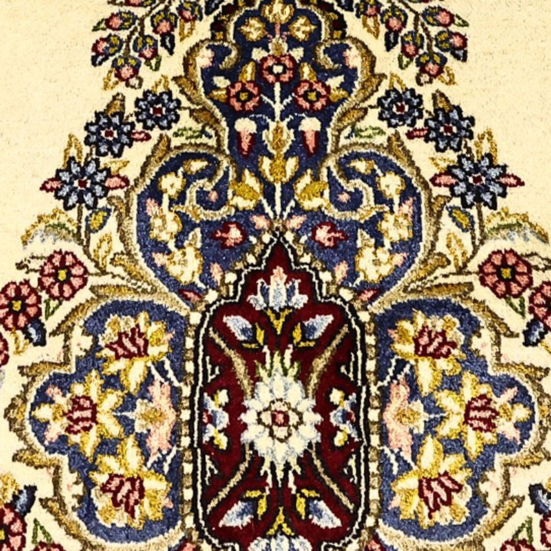 Kerman Teppich 149x214cm - Perserteppich - creme