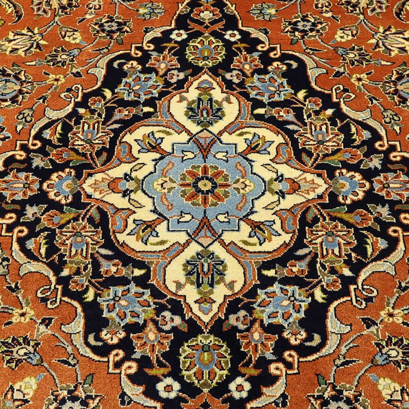 Keshan Teppich 251x347cm - Perserteppich - hellrot
