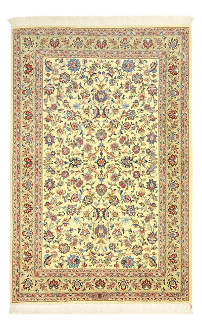 Isfahan Teppich 100x153cm - Perserteppich - beige