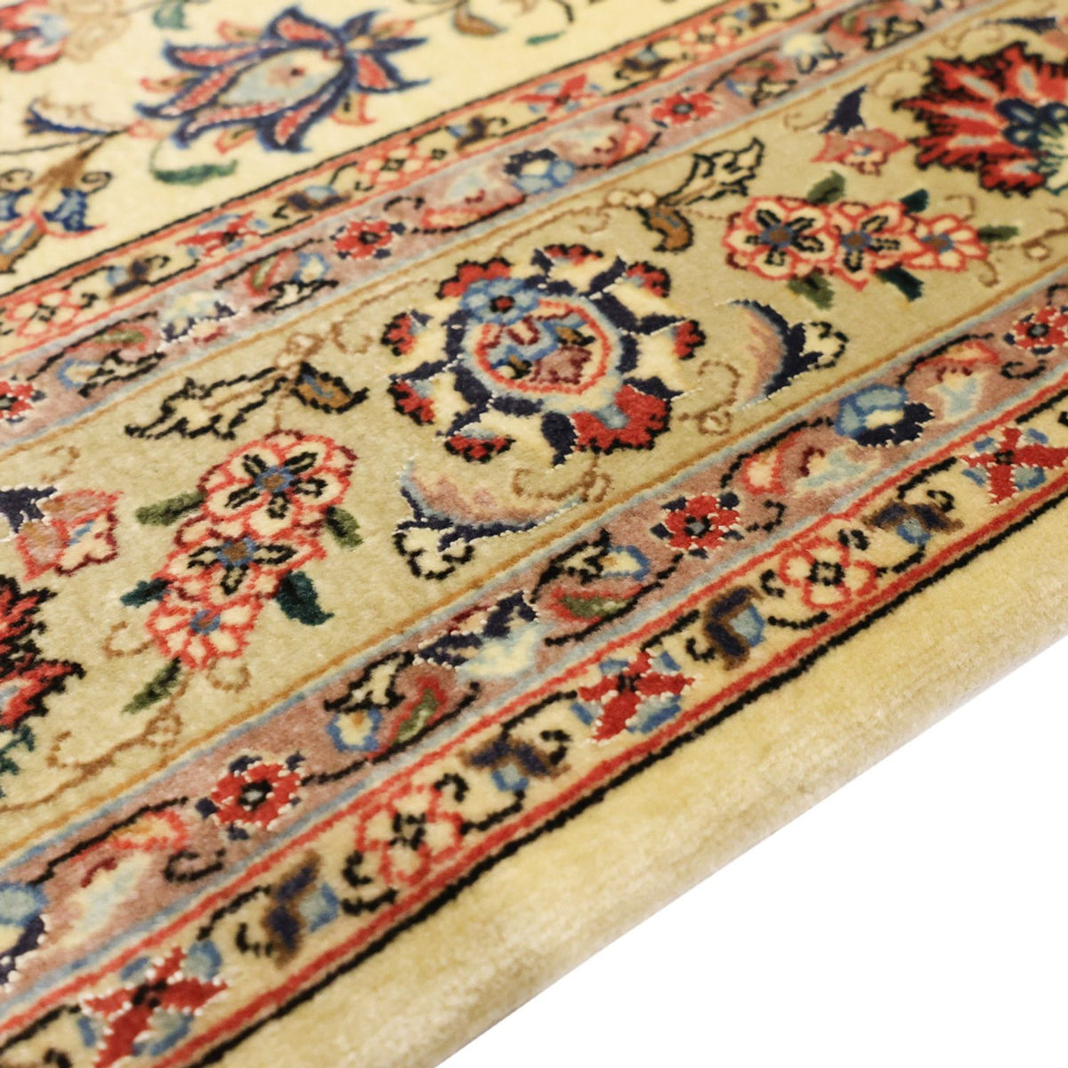 Isfahan Teppich 100x153cm - Perserteppich - beige
