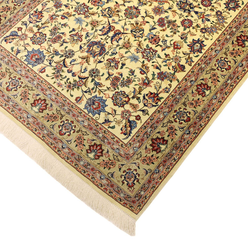 Isfahan Teppich 100x153cm - Perserteppich - beige