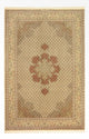 Täbriz Teppich 201x300cm - Perserteppich - hellbeige