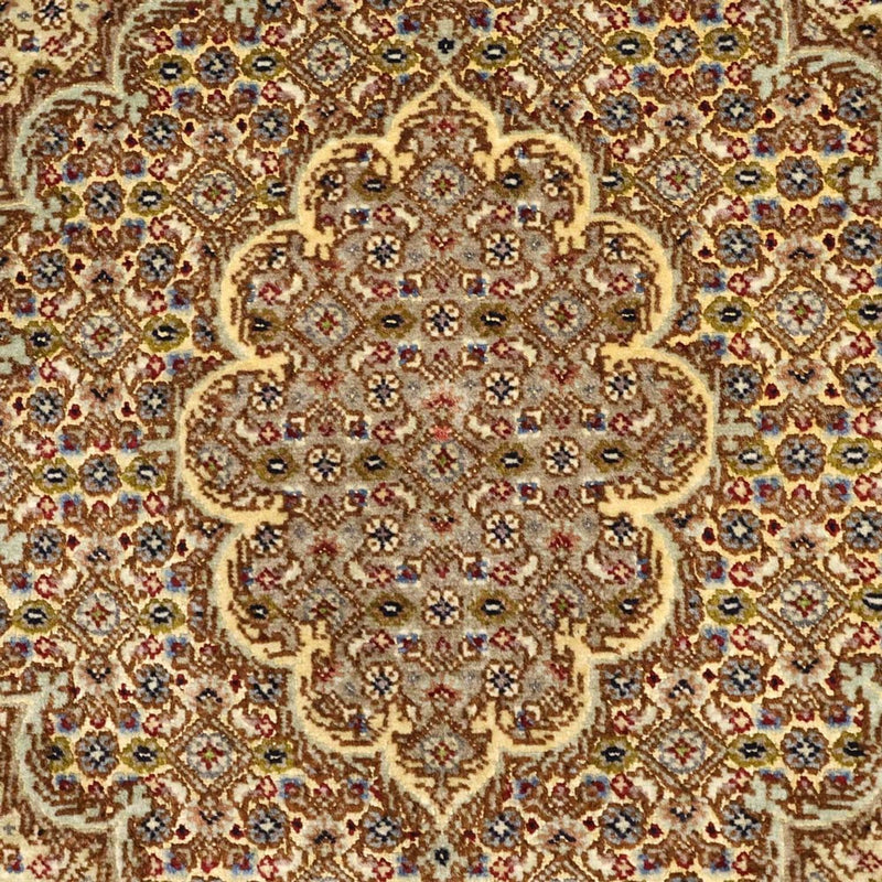 Täbriz Teppich 102x148cm - Perserteppich - sand